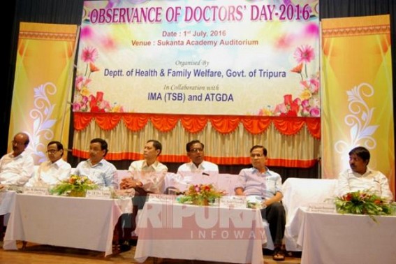 Doctors Day-2016 : Tripura Govt. Medical College Education quality in doubt : Violation of rules in 34 Asst Doctorâ€™s recruitment at AGMC reflects Tripura Health Service Fidelity 